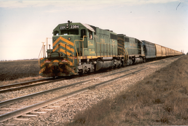 ITC Train #200 enroute to Springfield, IL via former GM&O, south of Girard, IL