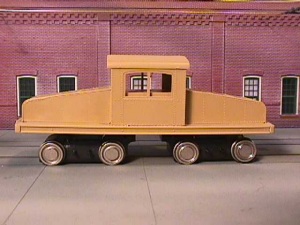 HO Scale Model Railroad Warehouse
