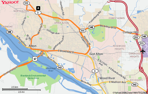 Alton Area Map